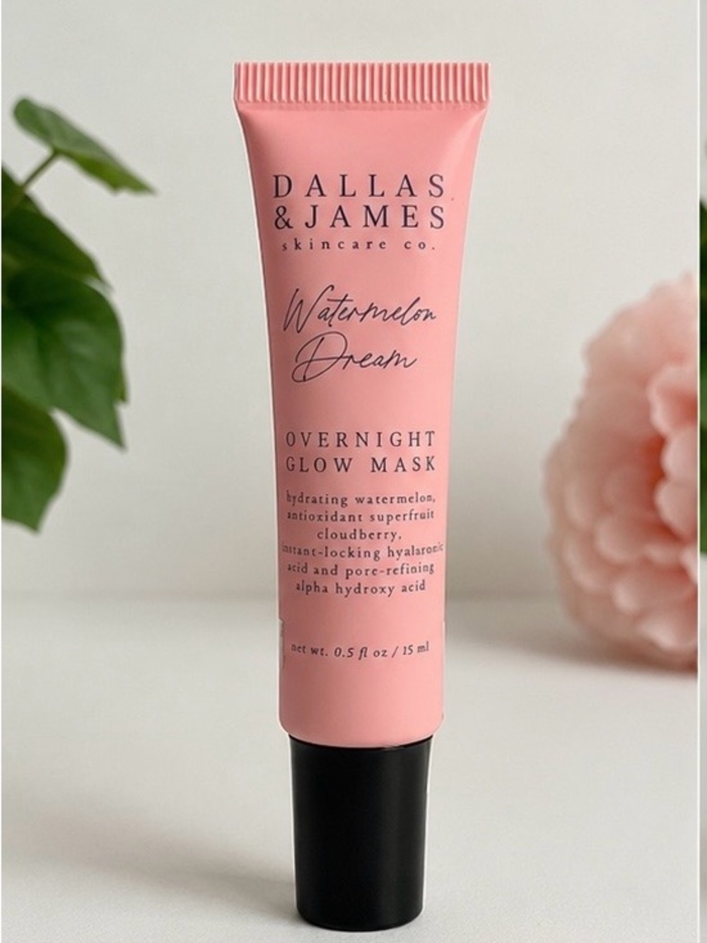 Dallas & James Watermelon Dream Overnight Glow Mask - Pink